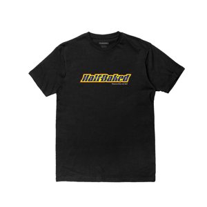Pleasures Half Baked Tee Black - Férfi - Rövid ujjú póló Pleasures - Fekete - P24SU059-BLACK - Méret: L