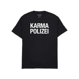 Pleasures Karma Tee Black - Férfi - Rövid ujjú póló Pleasures - Fekete - P24SU050-BLACK - Méret: XL