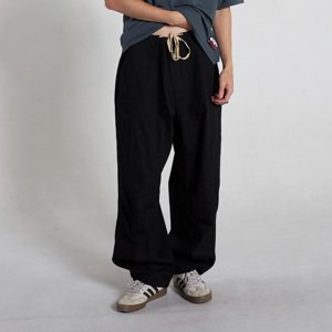 Pleasures Wander Wide Leg Pants Black - Férfi - Nadrág Pleasures - Fekete - P24SU039-BLACK - Méret: L