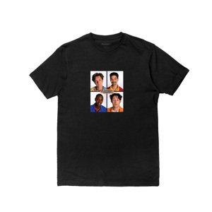 Pleasures Cast Tee Black - Férfi - Rövid ujjú póló Pleasures - Fekete - P24SU057-BLACK - Méret: 2XL
