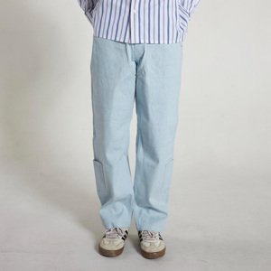 Pleasures Ultra Work Jeans Light Indigo - Férfi - Nadrág Pleasures - Kék - P24SU035-INDIGO - Méret: 30