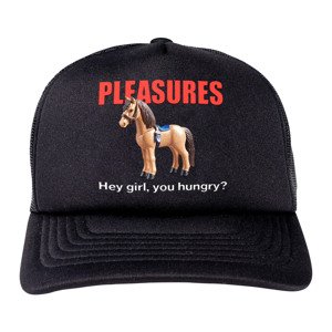 Pleasures Horse Trucker Black - Unisex - Sapka Pleasures - Fekete - P24SU060-BLACK - Méret: UNI