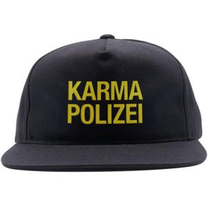 Pleasures Karma Snapback Black - Unisex - Sapka Pleasures - Fekete - P24SU067-BLACK - Méret: UNI