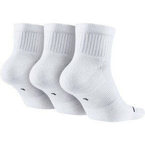 Jordan Jumpman QTR 3 Pair Socks - Unisex - Zokni Jordan - Fehér - SX5544-100 - Méret: S