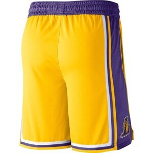 Nike LA Lakers Road Swingman Short - Férfi - Rövidnadrág Nike - Sárga - AJ5617-728 - Méret: S