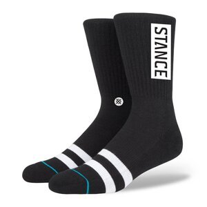 Stance OG Black Socks - Férfi - Zokni Stance - Fekete - M556D17OGG - Méret: L