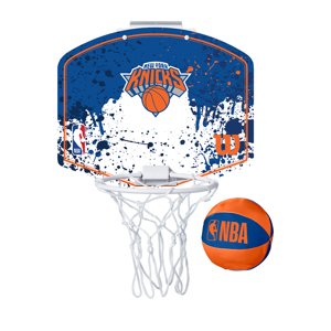 Wilson NBA Team Mini Hoop New York Knicks - Unisex - Kiegészítők Wilson - Kék - WTBA1302NYK - Méret: UNI