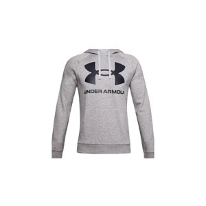Under Armour Rival Fleece Big Logo - Férfi - Hoodie Under Armour - Szürke - 1357093-011 - Méret: L