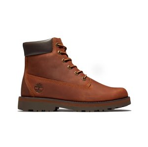 Timberland Courma Kid 6 Inch Side-Zip Boot - Férfi - Tornacipő Timberland - Piros - A28VX-358 - Méret: 37
