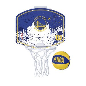 Wilson NBA Team Mini Hoop Golden State Warriors - Unisex - Kiegészítők Wilson - Kék - WTBA1302GOL - Méret: UNI