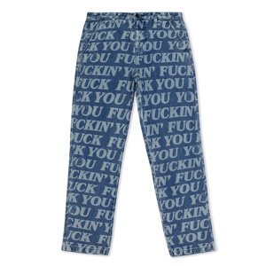 Rip N Dip Fuckin Fuck Denim Pants - Férfi - Nadrág Rip N Dip - Kék - RND9915 - Méret: 34