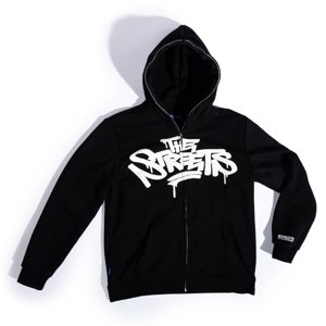 The Streets Tag Full-Zip Hoodie - Férfi - Hoodie The Streets - Fekete - STRTSTAGZHDIE - Méret: L