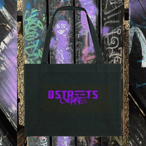 The Streets Culture Bag Purple - Unisex - Táska The Streets - Fekete - STRTSCULTBAGPURP - Méret: UNI