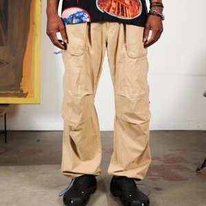 Pleasures Public Utility Pants Beige - Unisex - Nadrág Pleasures - Barna - P24SP038-BEIGE - Méret: 34