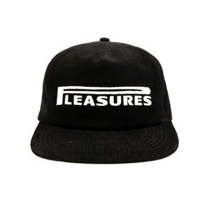 Pleasures Pit Stop Corduroy Hat Black - Unisex - Sapka Pleasures - Fekete - P24SP066-BLACK - Méret: UNI