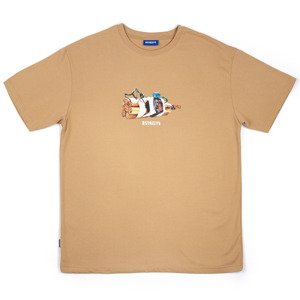 The Streets Bomb Tee - Férfi - Rövid ujjú póló The Streets - Barna - STRTSBMBTEE - Méret: 2XL