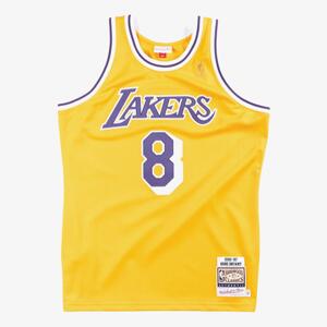 Mitchell & Ness NBA Los Angeles Lakers 96 Kobe Bryant Authentic Home Jersey - Férfi - Jersey Mitchell & Ness - Sárga - AJY4GS18091-LALLTGD96KBR - Mére