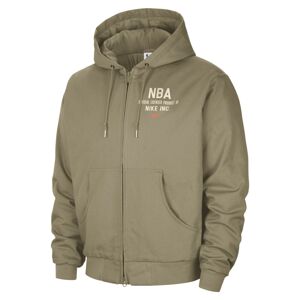 Nike NBA Team 31 Jacket Neutral Olive - Férfi - Dzseki Nike - Barna - FQ3590-276 - Méret: M
