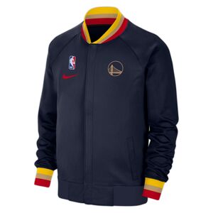 Nike Dri-FIT NBA Golden State Warriors Showtime City Edition Jacket - Férfi - Dzseki Nike - Kék - FV9968-419 - Méret: L