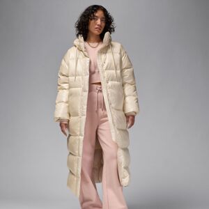 Jordan Wmns Down Parka Jacket Legend Light Brown - Nők - Dzseki Jordan - Barna - FV7143-203 - Méret: M