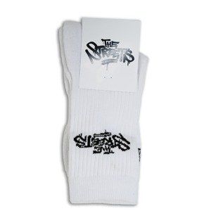 The Streets Tag Socks White - Unisex - Zokni The Streets - Fehér - STRTSTAGSCKSW - Méret: 39-42