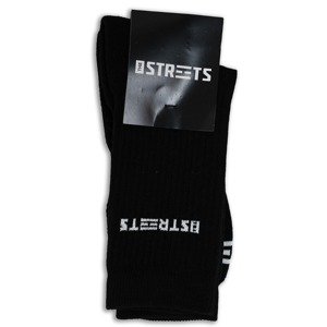 The Streets Logo Socks Black - Unisex - Zokni The Streets - Fekete - STRTSLOGOSCKSB - Méret: 35-38