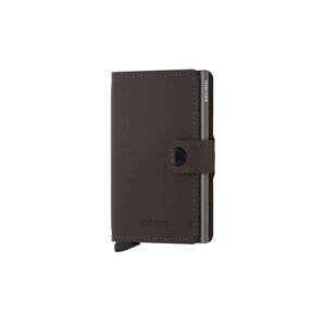 Secrid Miniwallet Matte Trufﬂe - Unisex - Kiegészítők Secrid - Barna - MM-Trufﬂe - Méret: UNI