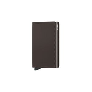 Secrid Slimwallet Matte Trufﬂe - Unisex - Kiegészítők Secrid - Barna - SM-Trufﬂe - Méret: UNI