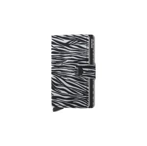 Secrid Miniwallet Zebra Light Grey - Unisex - Kiegészítők Secrid - Szürke - MZe-Light-Grey - Méret: UNI