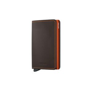 Secrid Slimwallet Matte Trufﬂe & Orange - Unisex - Kiegészítők Secrid - Narancssárga - SM-Trufﬂe-Orange - Méret: UNI