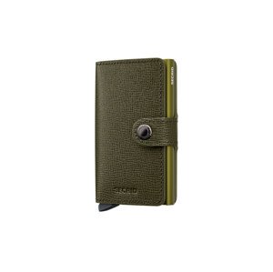 Secrid Miniwallet Crisple Kelp - Unisex - Kiegészítők Secrid - Zöld - MC-Kelp - Méret: UNI