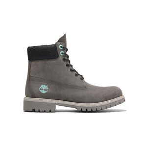 Timberland 6 In Premium WP Boot Medium Grey Nubuck - Férfi - Tornacipő Timberland - Szürke - A2P6W-EL8 - Méret: 45.5