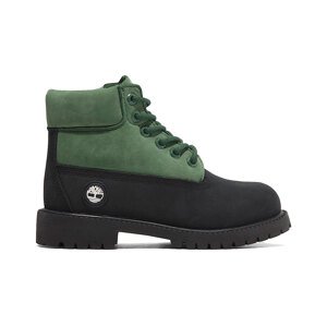 Timberland 6 In Premium WP Boot Junior Black Nubuck Green - Gyerek - Tornacipő Timberland - Zöld - A6BET-EJG - Méret: 36