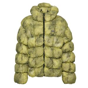 Karl Kani Sport Patch Square Quilted Tie Dye Puffer Jacket - Férfi - Dzseki Karl Kani - Zöld - 60760018 - Méret: M