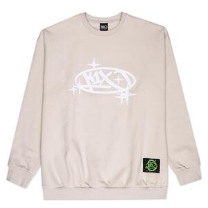 K1X Stars Logo Crewneck - Férfi - Hoodie Karl Kani - Szürke - 60200010 - Méret: XL