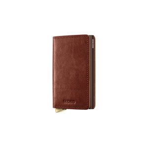 Secrid Slimwallet Basco Whiskey - Unisex - Kiegészítők Secrid - Barna - SBc-Whiskey - Méret: UNI