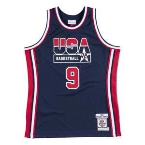 Mitchell & Ness NBA Team USA 1992 Michael Jordan Authentic Jersey - Férfi - Jersey Mitchell & Ness - Kék - AJY4GS18414-USANAVY92MJO - Méret: 3XL