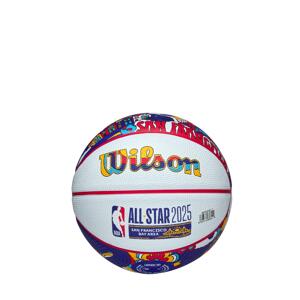 Wilson 2025NBA All Stars Mini Basketball Size 3 - Unisex - Labda Wilson - Kék - WZ3020201XB3 - Méret: 3
