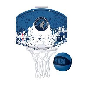 Wilson NBA Team Mini Hoop Minnesota Timberwolves - Unisex - Kiegészítők Wilson - Kék - WTBA1302MIN - Méret: UNI