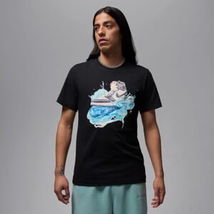 Jordan Flight Essentials AJ1 Tee Black - Férfi - Rövid ujjú póló Jordan - Fekete - IB3355-010 - Méret: L