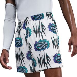 Nike Practice Mesh 5" Dri-FIT Basketball Shorts White - Férfi - Rövidnadrág Nike - Fehér - HV6423-100 - Méret: L
