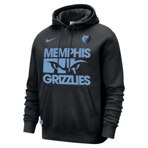 Nike NBA Memphis Grizzlies Club Courtside Pullover Hoodie - Férfi - Hoodie Nike - Fekete - FZ7693-010 - Méret: XL