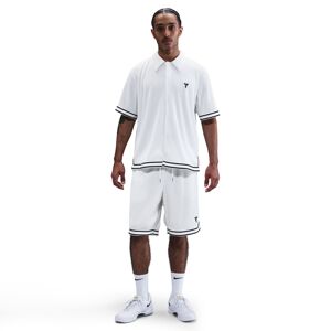 Nike Kobe Pleated Basketball 10in Shorts White - Férfi - Rövidnadrág Nike - Fehér - HV9988-100 - Méret: L