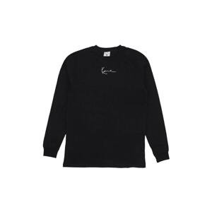 Karl Kani Small Signature Long-Sleevee Tee Black - Férfi - Rövid ujjú póló Karl Kani - Fekete - 6024463 - Méret: L