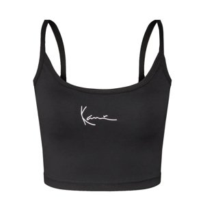 Karl Kani Small Signature Essential Wmns Crop Top - Nők - Rövid ujjú póló Karl Kani - Fekete - 6131297 - Méret: M