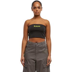 Karl Kani Retro Bandeau Wmns Top - Nők - Rövid ujjú póló Karl Kani - Fekete - 61310127 - Méret: L