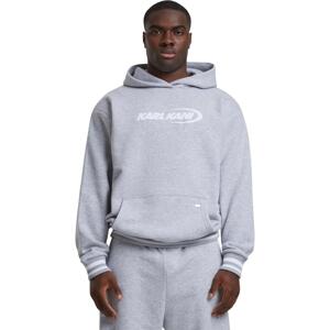 Karl Kani Ellipse Hoodie Grey - Férfi - Hoodie Karl Kani - Szürke - 60210340 - Méret: L