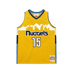 Mitchell & Ness NBA Denver Nuggets 2017 Nikola Jokic Jersey - Férfi - Jersey Mitchell & Ness - Sárga - JY11638-DNUYELL - Méret: 2XL