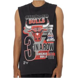 Mitchell & Ness NBA Chicago Bulls Vice Muscle Tank - Férfi - Rövid ujjú póló Mitchell & Ness - Fekete - TP12538-CBUBLCK - Méret: L