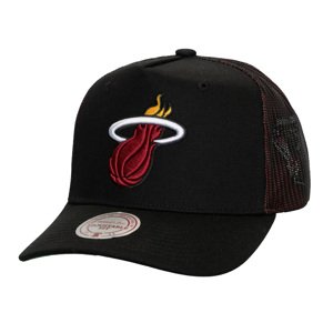 Mitchell & Ness NBA Miami Heat Tremor Trucker - Unisex - Sapka Mitchell & Ness - Fekete - HT11505-MHEBLCK - Méret: UNI
